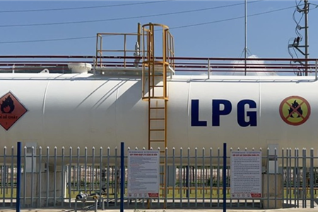 Bồn LPG 40 tấn LPG 40T300D, V: 83,25m3, WP1.8Mpa, kiểu nằm